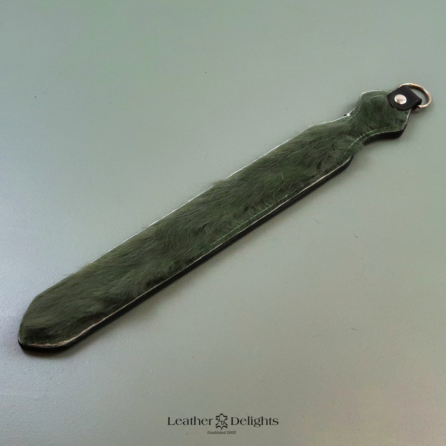 Dagger - Leather & Rabbit Fur