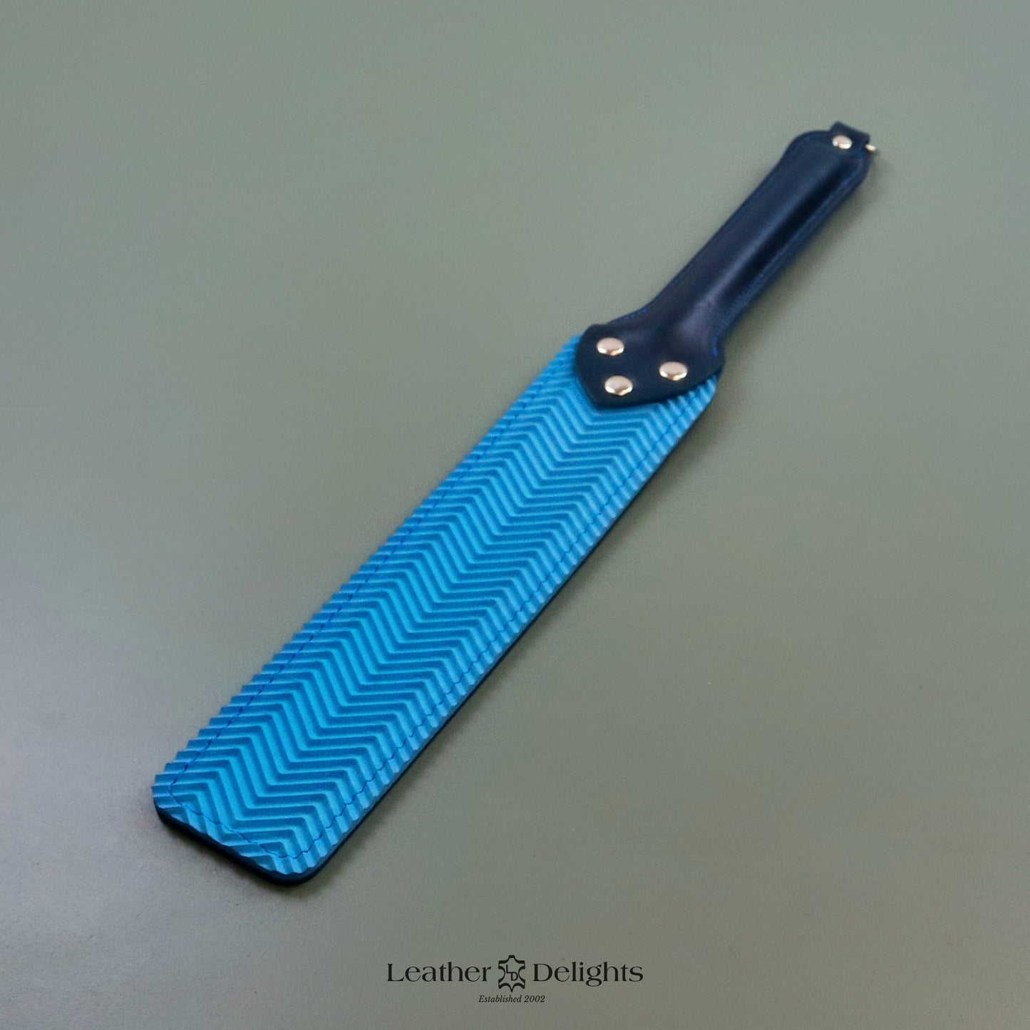 Punishment Paddle - Leather & Rubber