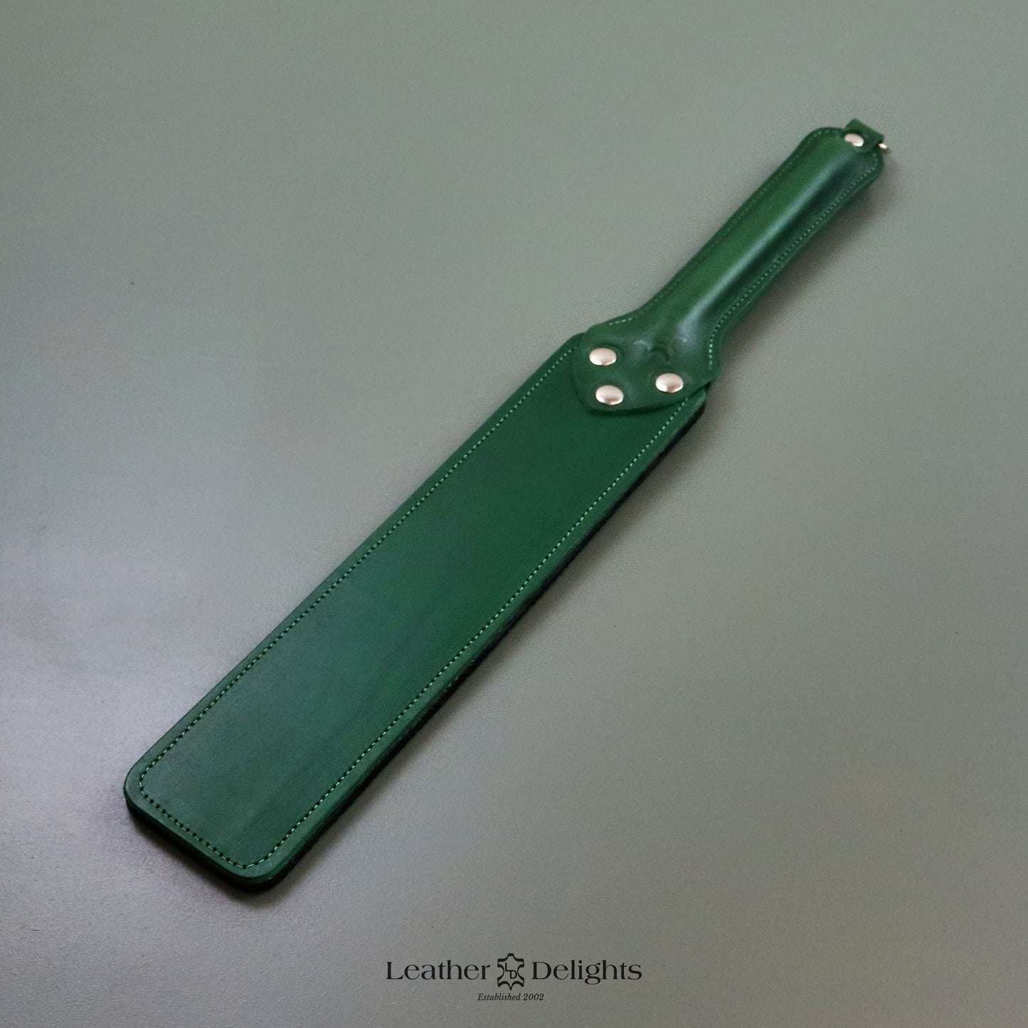Punishment Paddle - Leather & Rubber