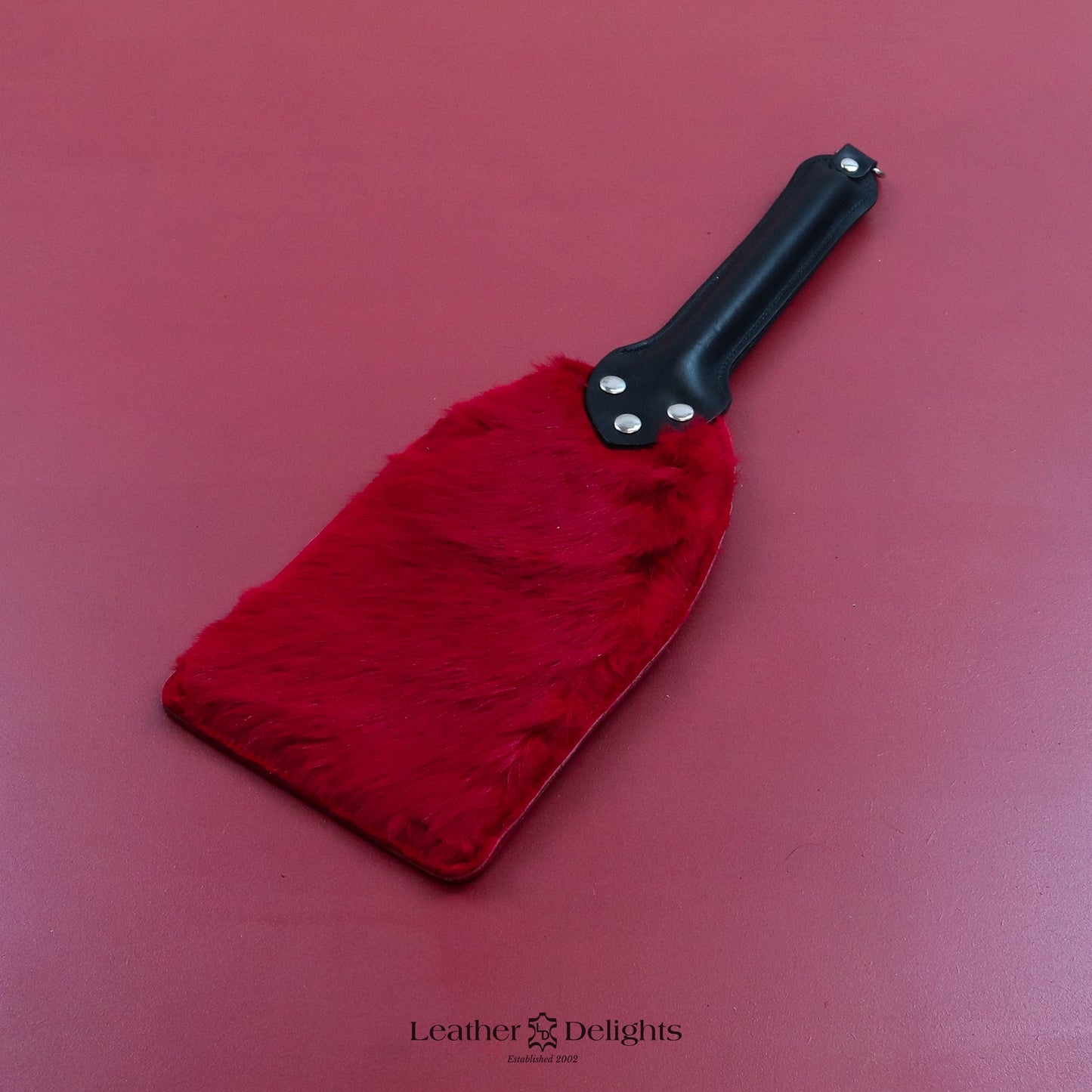 Booty Beater - Leather & Rabbit Fur