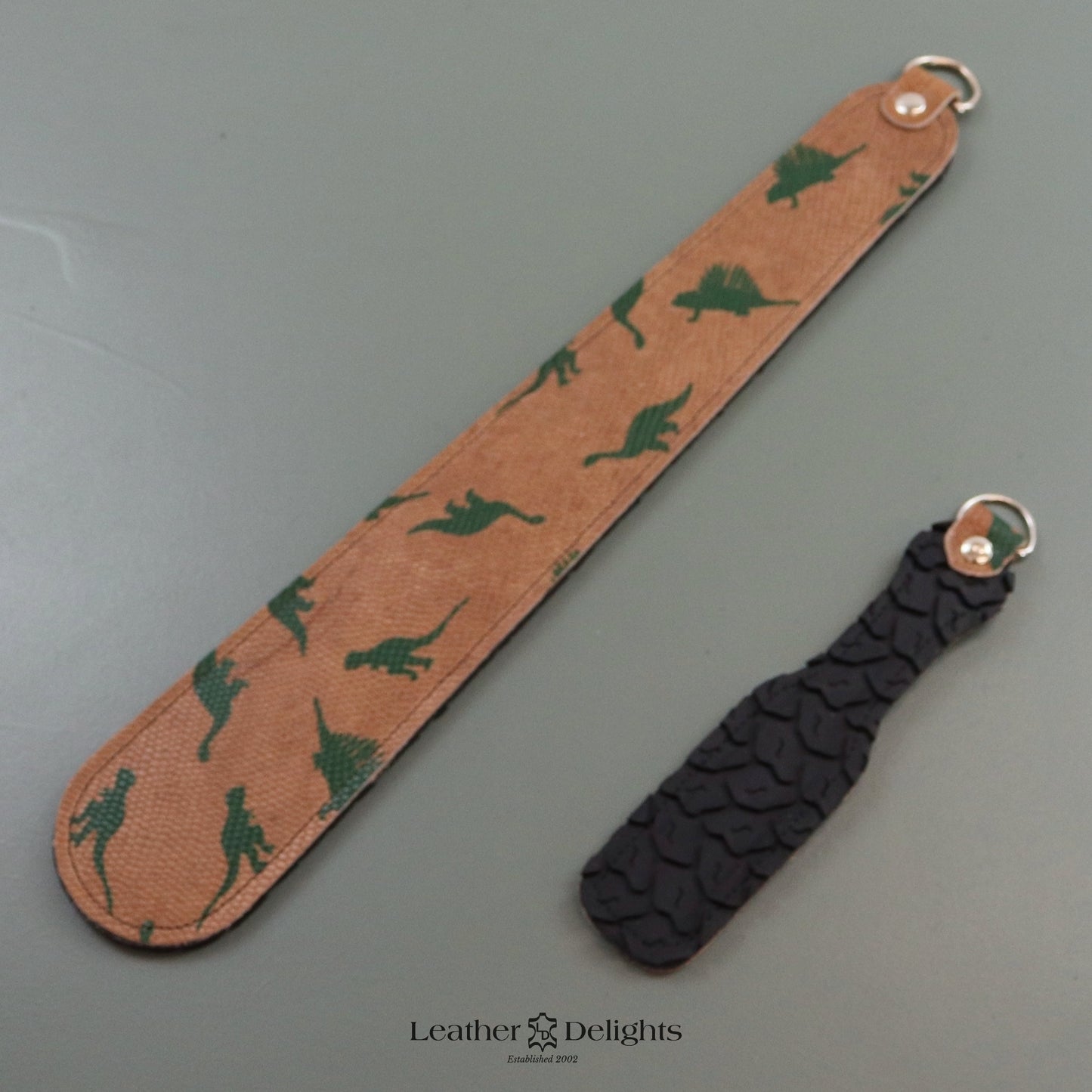 Supreme Smacker - Dinosaur Print Leather & Tyre Tread Rubber