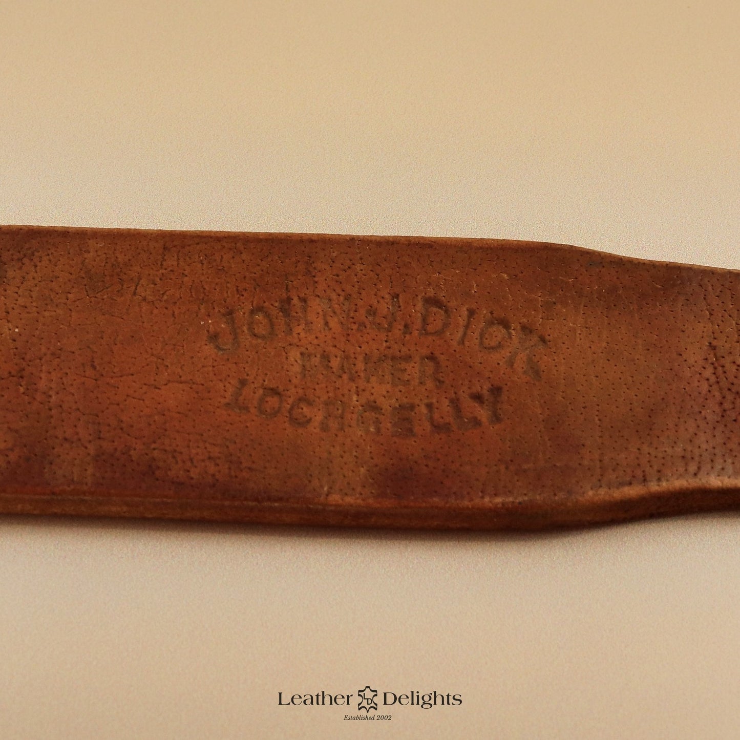 John J Dick Lochgelly Tawse (1958-73)