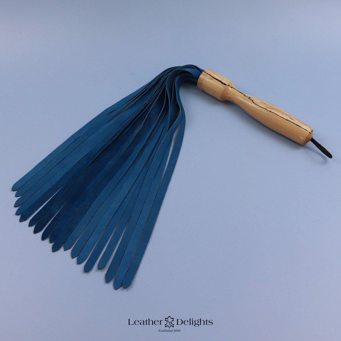 Sunset Orange Wildleder-Peitsche