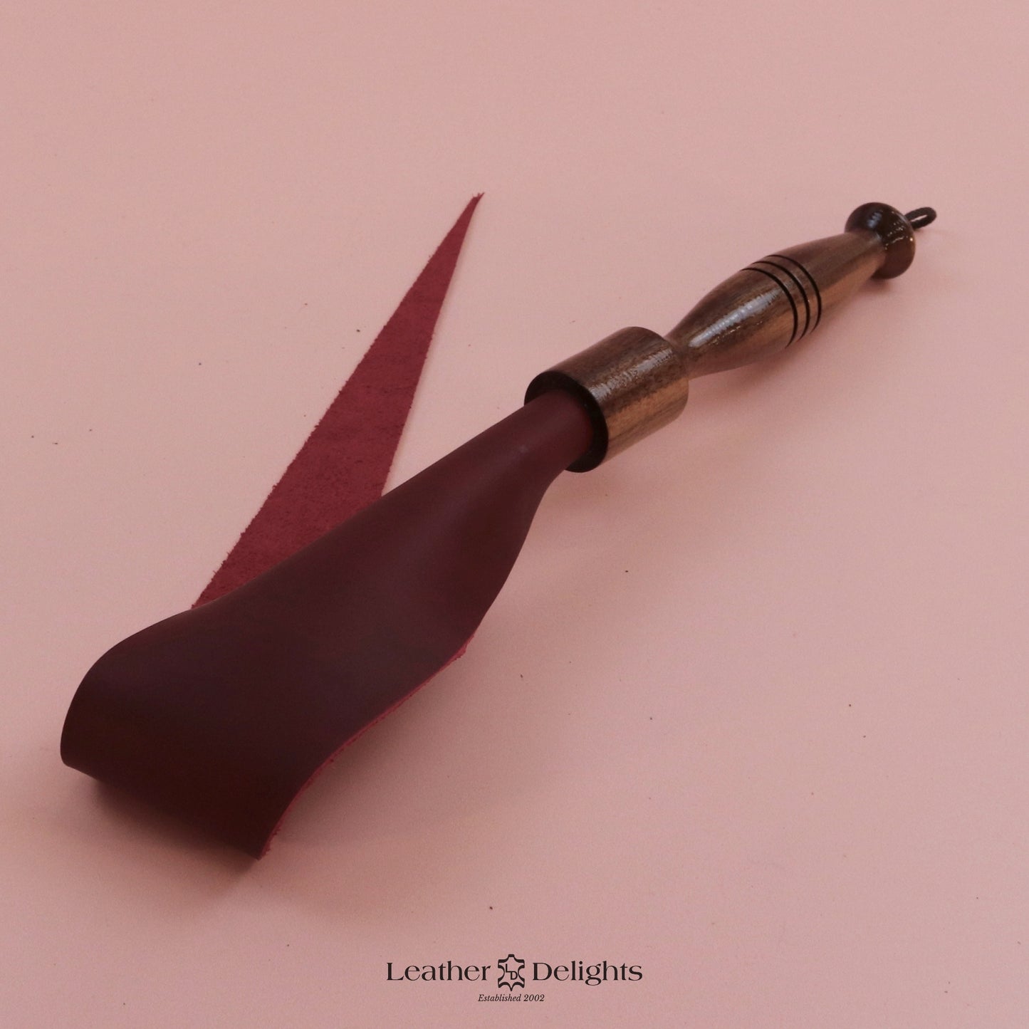 Soft Red Leather Dragon Tail