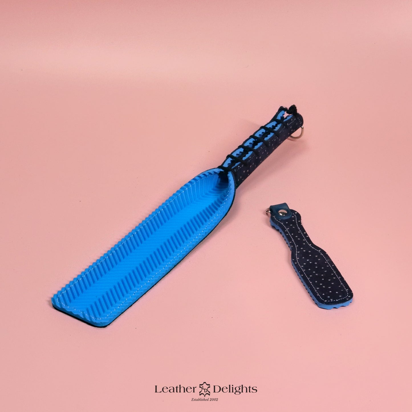 Double Cheek Slapper - Stars Suede & Blue Ripple Rubber