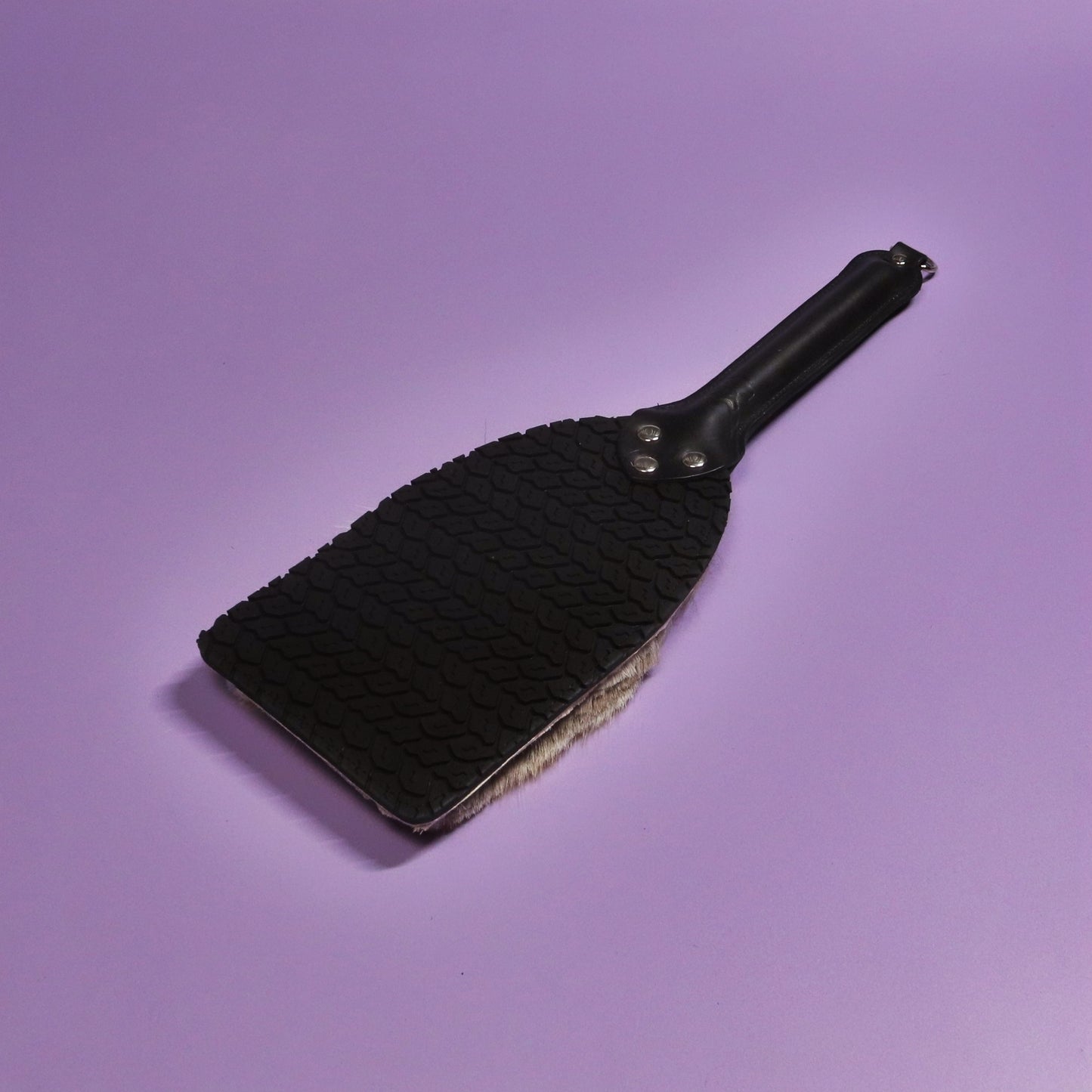 Booty Beater - Black Tyre Tread Rubber & Hair on Hide Reindeer