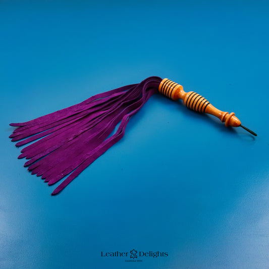 Purple Suede Flogger