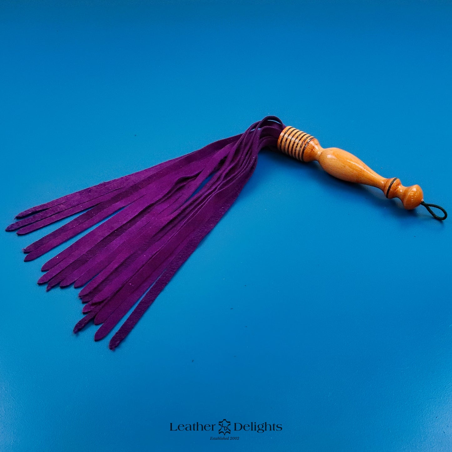 Purple Suede Flogger