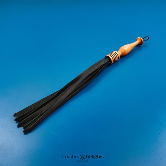 Black Leather Flogger