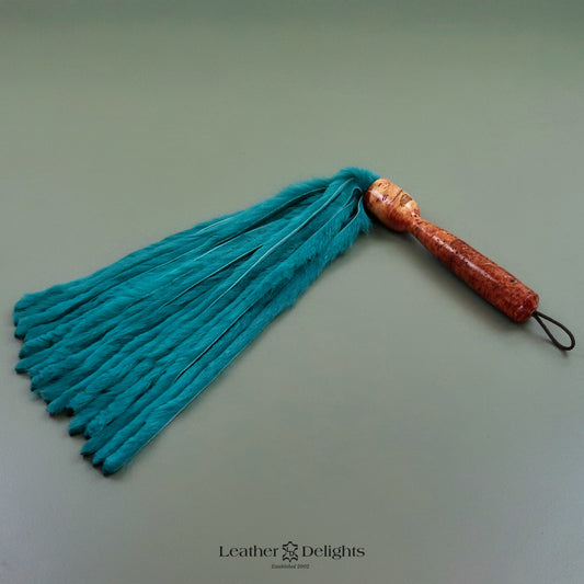 Jade Rabbit Fur Flogger