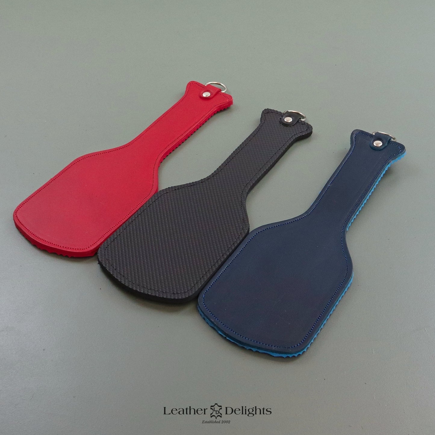 Intimidator Paddle - Leather & Rubber