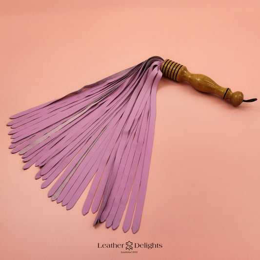 Lilac Lambskin Flogger