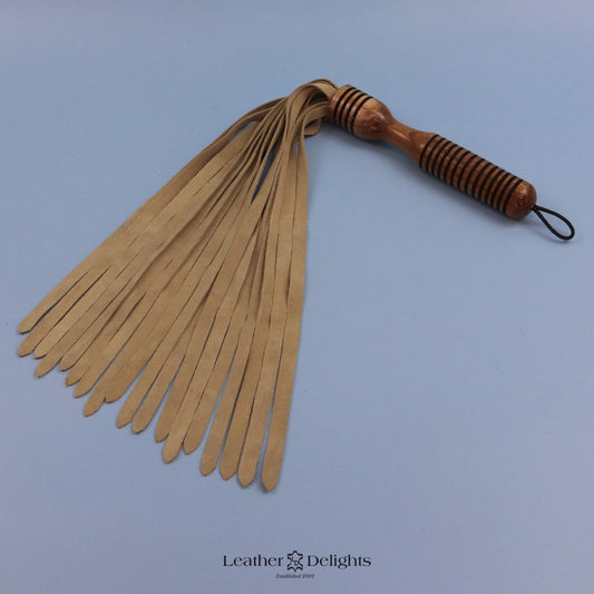 Beige Suede Flogger