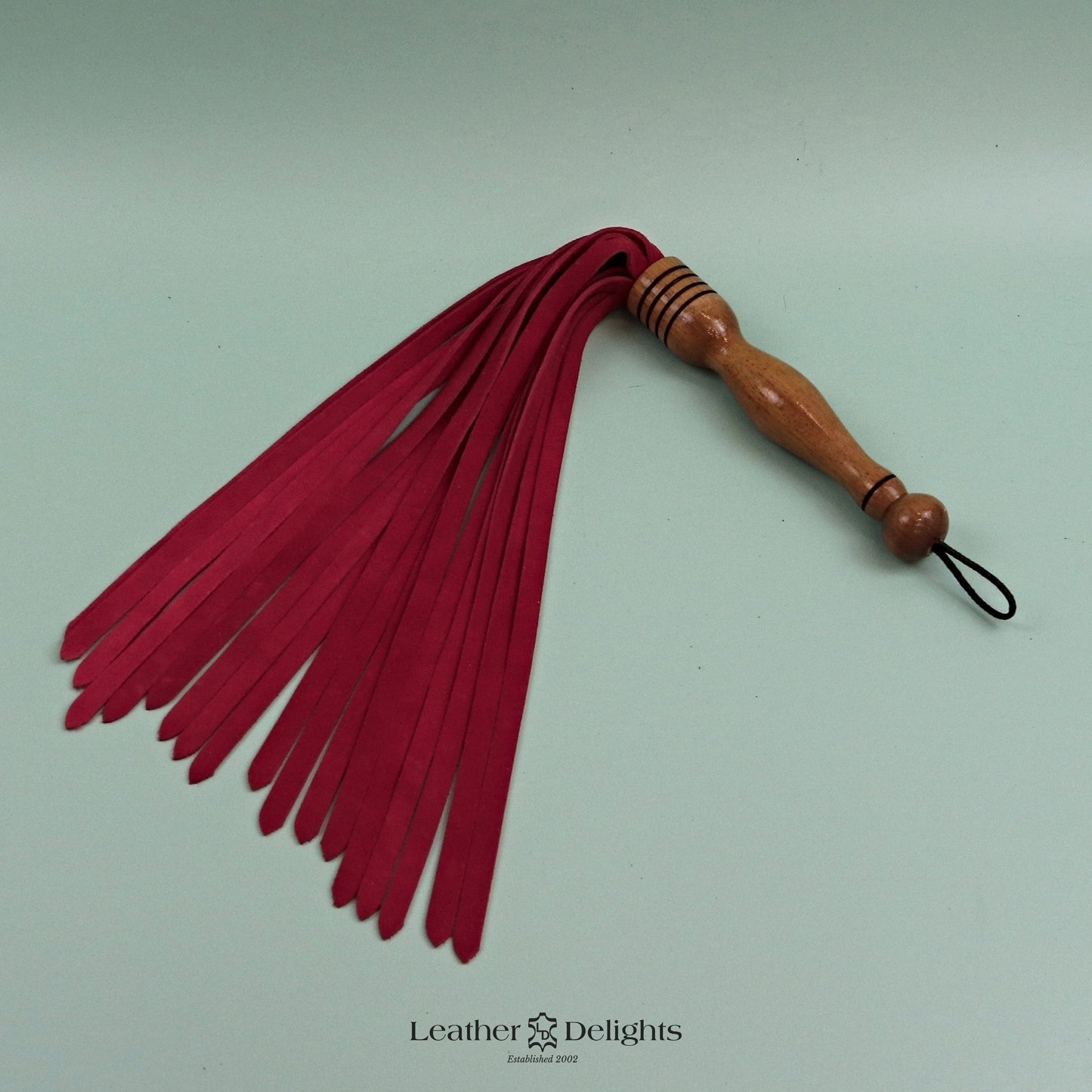 Red Suede Flogger