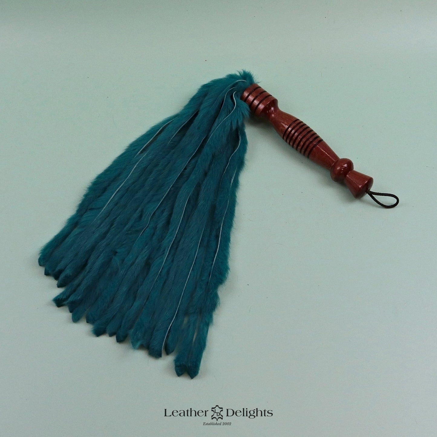 Jade Rabbit Fur Flogger