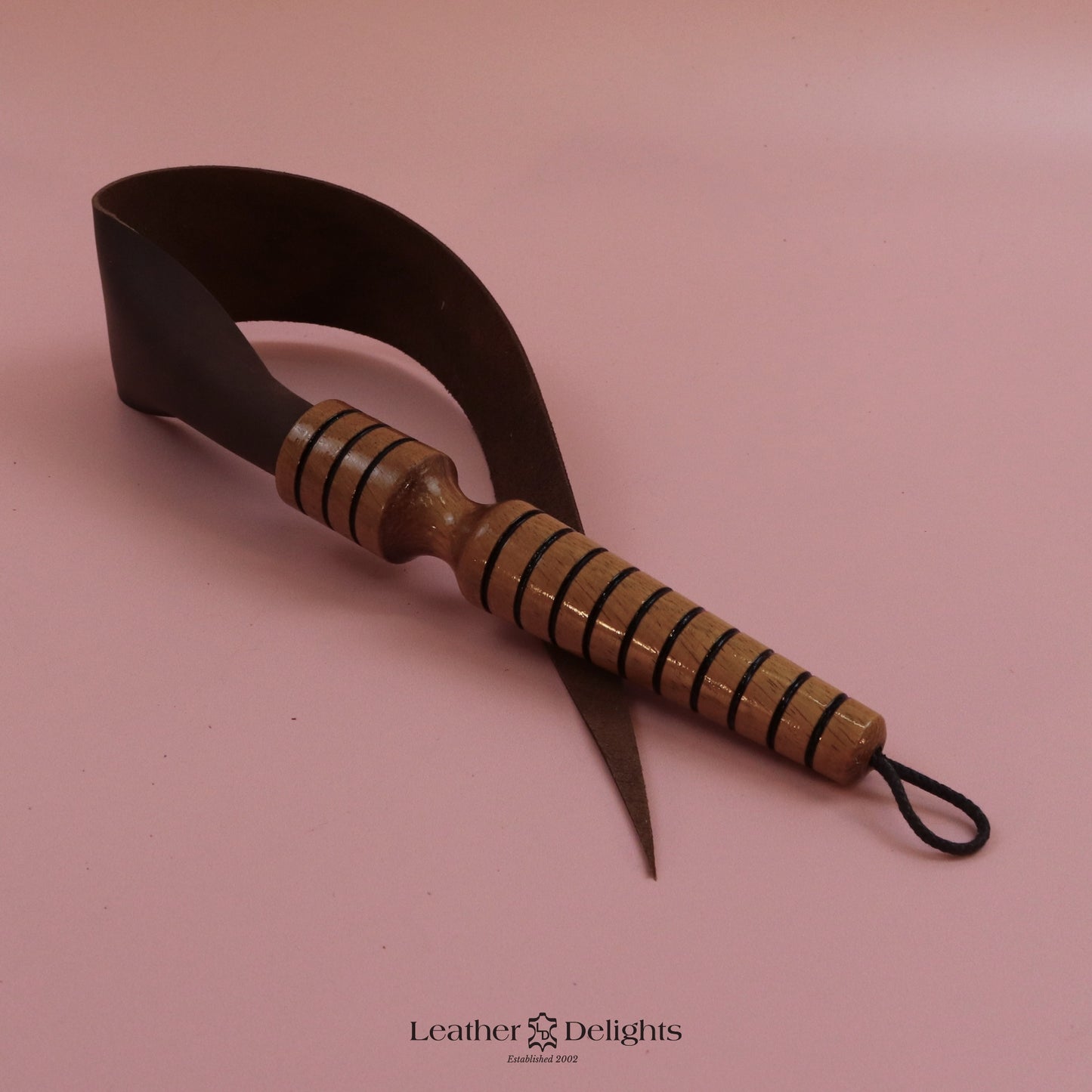 Soft Brown Leather Dragon Tail