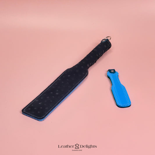 Double Cheek Slapper - Stars Suede & Blue Ripple Rubber