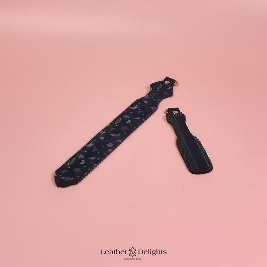 Dagger - Moon and Stars Suede & Black Ripple Rubber