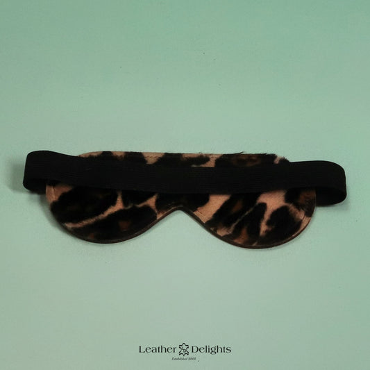 Bandeau noir avec doublure en daim 