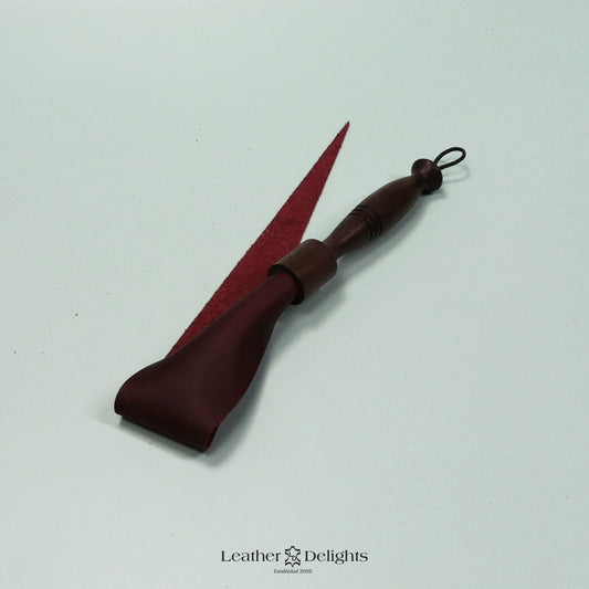 Soft Red Leather Dragon Tail