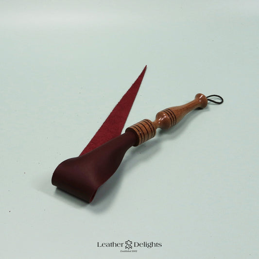 Soft Red Leather Dragon Tail