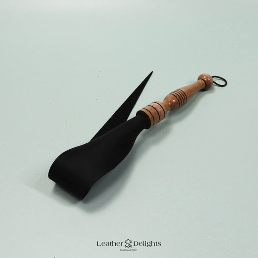 Soft Black Leather Dragon Tail