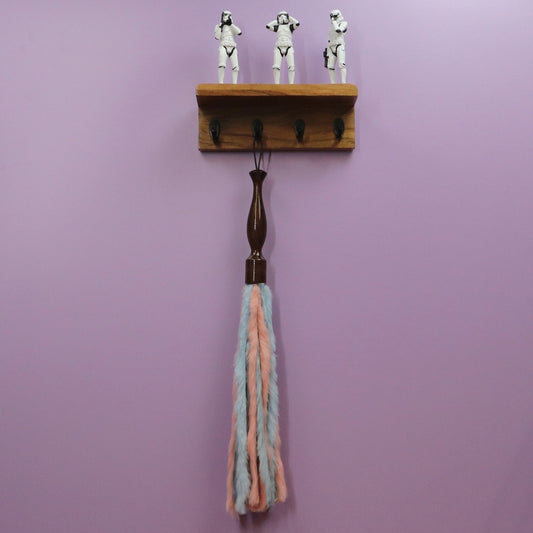 Baby Blue & Baby Pink Fur Flogger