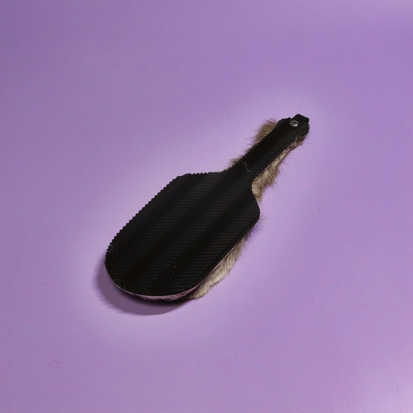 The Attitude Adjuster - Black Ripple Rubber & Hair on Hide Reindeer