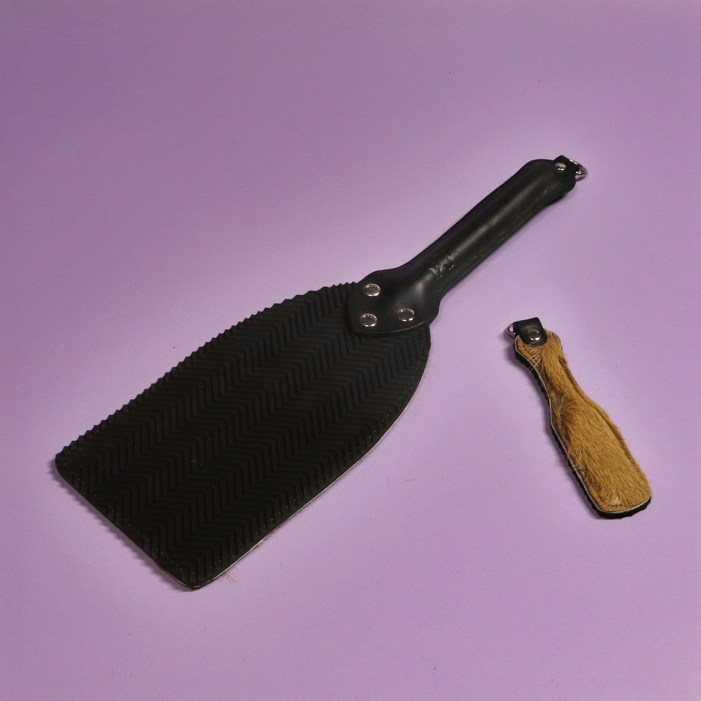 Booty Beater - Black Ripple Rubber & Springbok