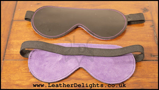 Suede Lined Blindfold - Leather Delights